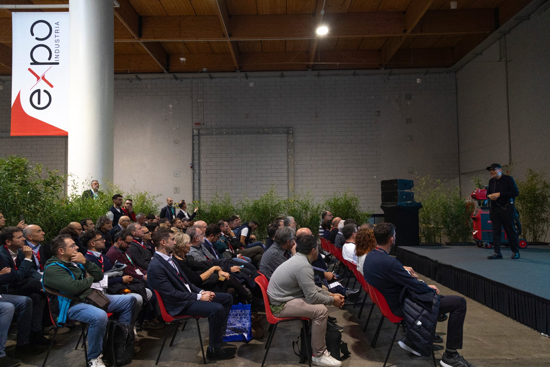 Seminario técnico en Expo Industria, Fiera di Vicenza